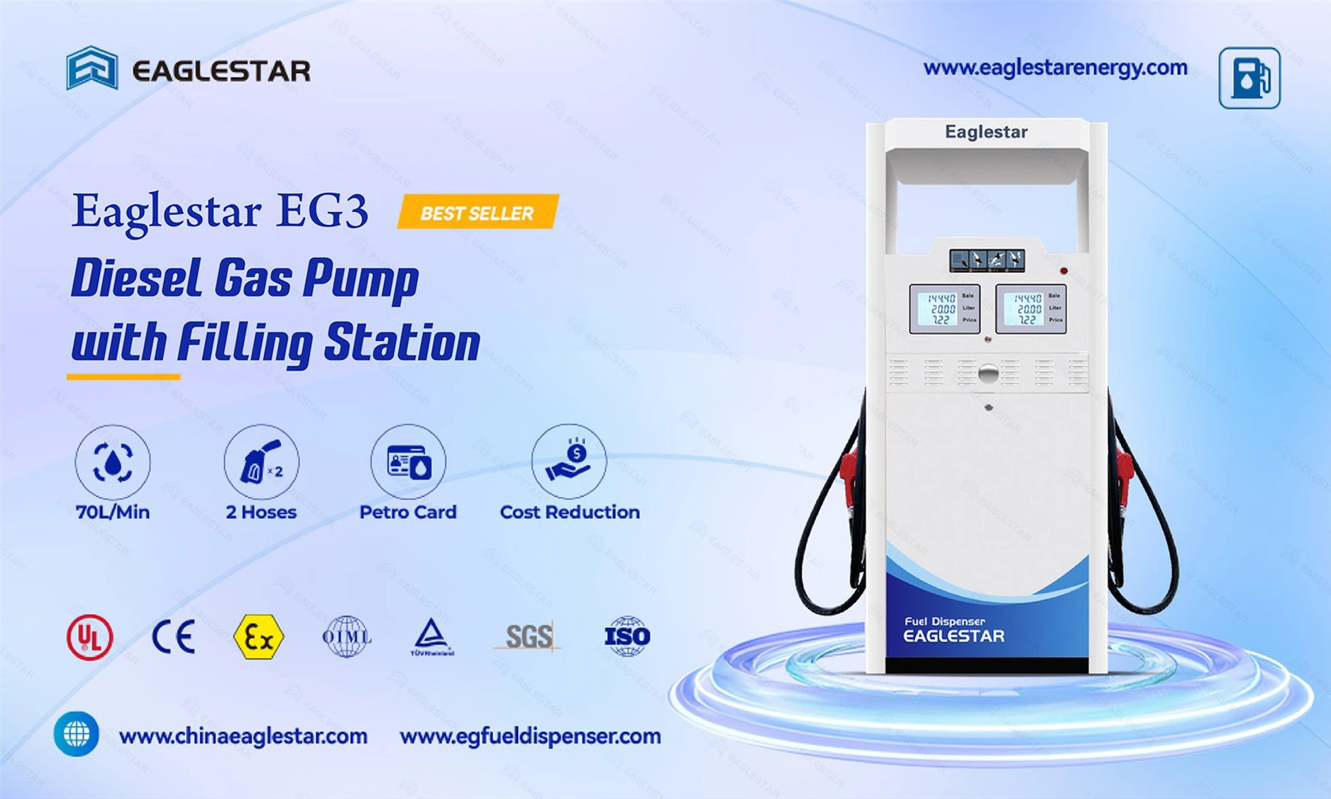 Diesel Gas Pump with Filling Station Diesel Gas Pump with Filling Station